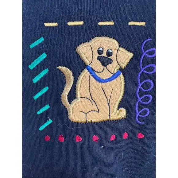 Vintage Bechamel Dog Cardigan Size Large - Picture 4 of 7